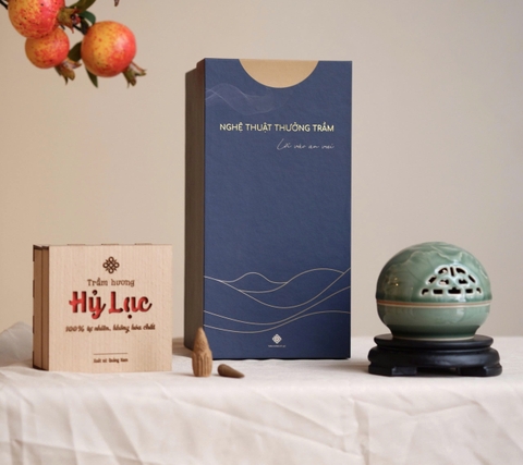 Bộ quà tặng thưởng trầm Liên Hoa