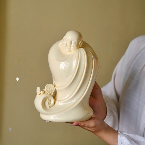 Tượng Đức Phật Di Lặc phúc lạc sứ vàng