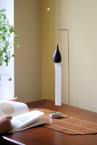 Chuông gió Shizuku đen nhung