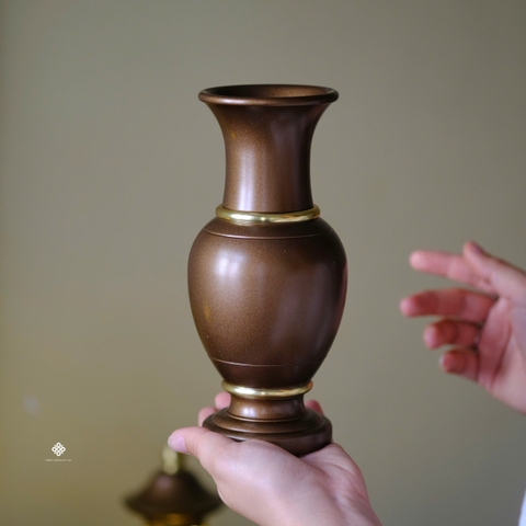 Bình hoa đồng an định 20cm