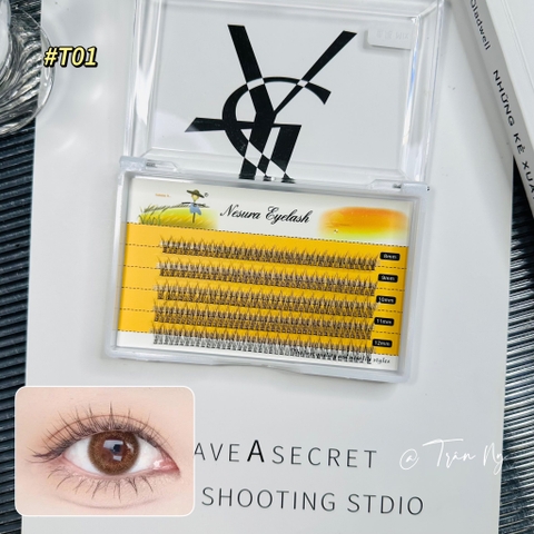 Mi đuôi cá mềm mix size