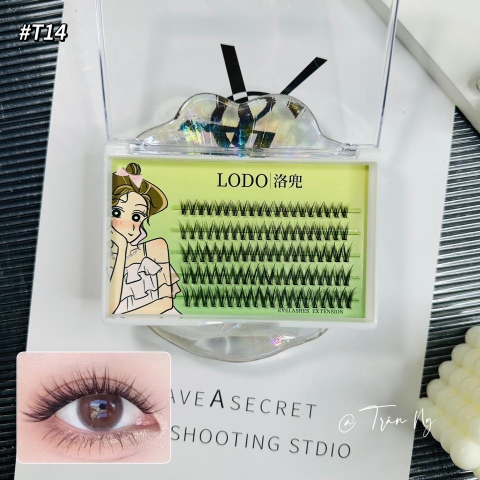 Combo mi đuôi cá dày