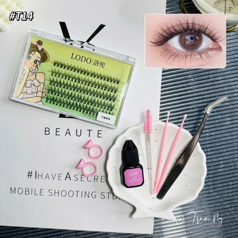 Combo mi đuôi cá dày