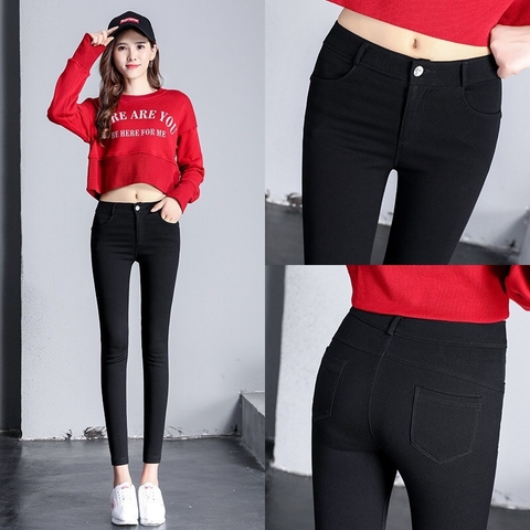 Quần kaki nữ co giãn cao cấp