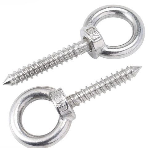 Vít móc tròn (eyebolt) bắt trực tiếp vào gỗ