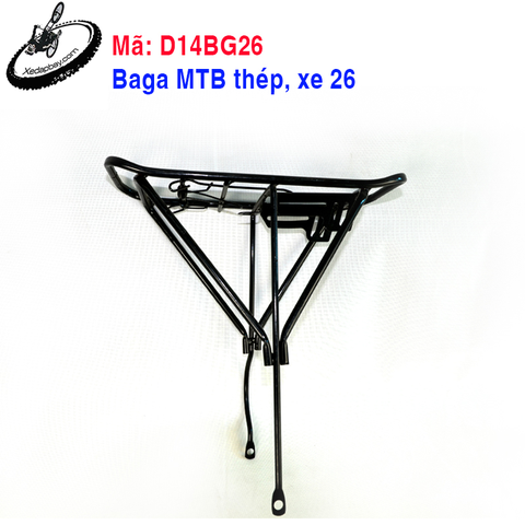 Baga MTB thép xe 26