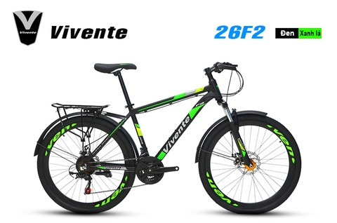 Xe đạp địa hình VIVENTE 26F2 model 2021 Group Shimano