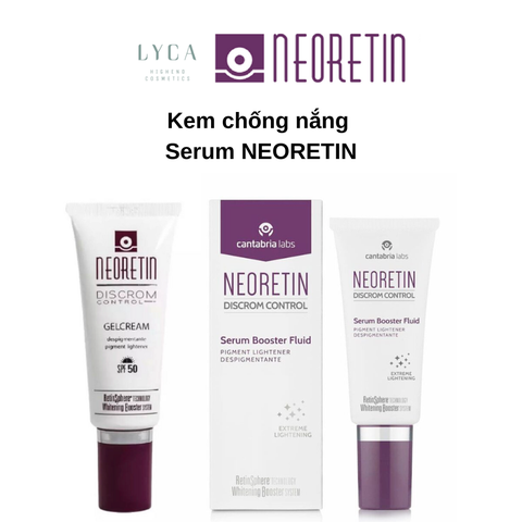 Bảo vệ da và sáng tỏ cùng Kem Chống Nắng Neoretin Discrom Control Gel Cream SPF 50!