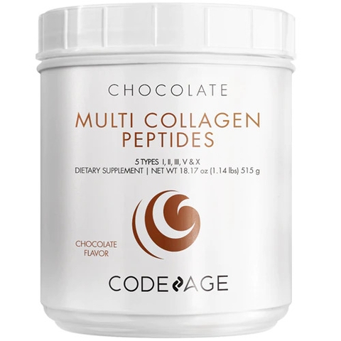 [CODE AGE] Bột uống Multi Collagen Peptides chocolate, hydrolyzed, wild-caught powder