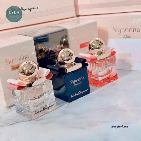 [SIGNORINA] BỘ QUÀ TẶNG NƯỚC HOA NỮ MINI SALVATORE