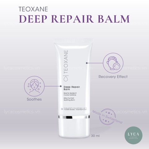 [TEOXANE] Kem dưỡng phục hồi da Post Procedure và kem dưỡng phục hồi cho da nhạy cảm Deep Repair Balm