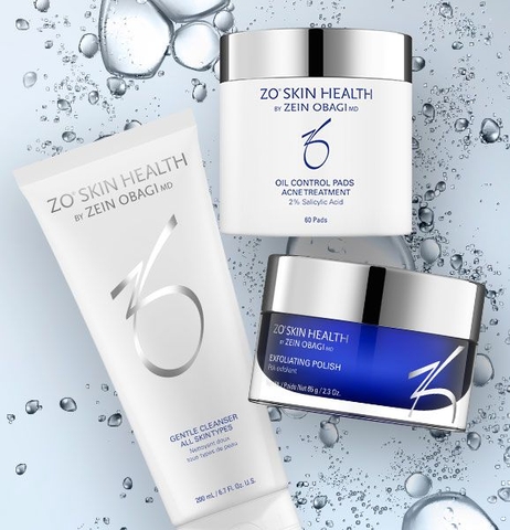 [ZO SKIN HEALTH] Set Làm Sạch Cân Bằng pH Getting Skin Ready 3 món