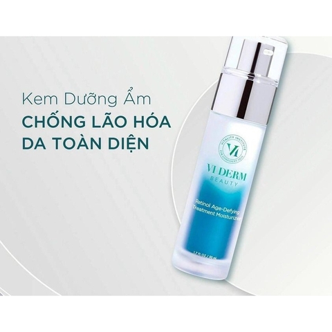 [VIDERM] Vi Derm Retinol Age-Defying Treatment Moisturizer – Kem Dưỡng Ẩm Ngừa Lão Hoá Da 50ml