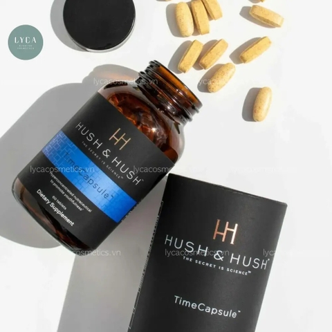 [HUSH AND HUSH] THỰC PHẨM CHỨC NĂNG CHĂM SÓC TOÀN DIỆN SỨC KHỎE VÀ LÀN DA SHIELD UP, SKINCAPSULE BRIGHTEN+, SKINCAPSULE HYDRATE+, TIME CAPSULE, SKINCAPSULE CLEAR+, TIME CAPSULE