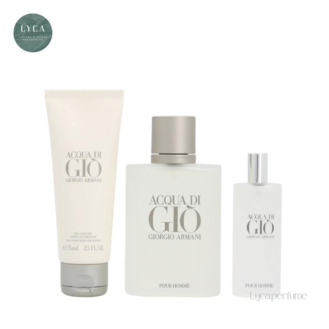 [GIORGIO ARMANI] GIFT SET GIOGIO ARMANI ACQUA DI GIO 3 PCS
