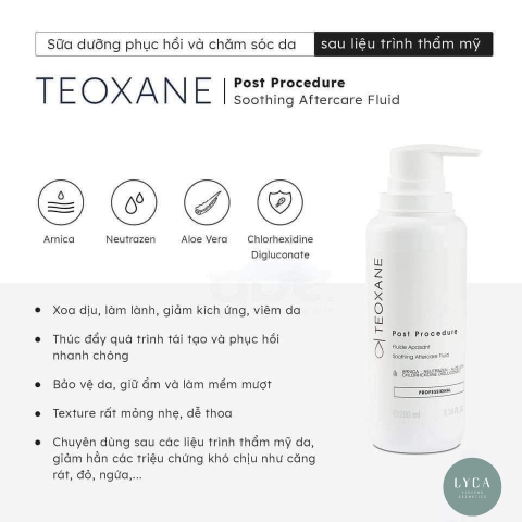 [TEOXANE] Kem dưỡng phục hồi da Post Procedure và kem dưỡng phục hồi cho da nhạy cảm Deep Repair Balm