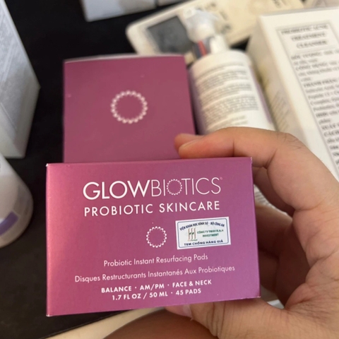 [GLOWBIOTICS] MIẾNG ĐỆM TÁI TẠO BỀ MẶT DA TỨC THÌ PROBIOTIC INSTANT RESURFACING PADS