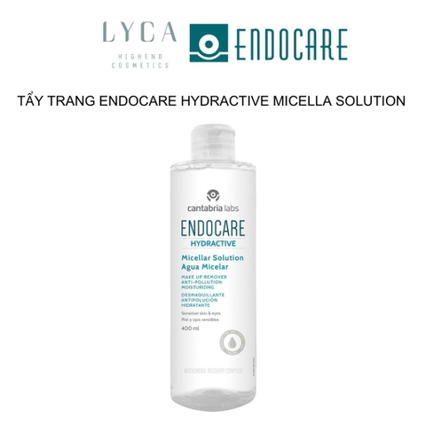 [ENDOCARE] Nước Tẩy Trang Endocare Hydractive Micellar Solution Agua Micelar 400ml