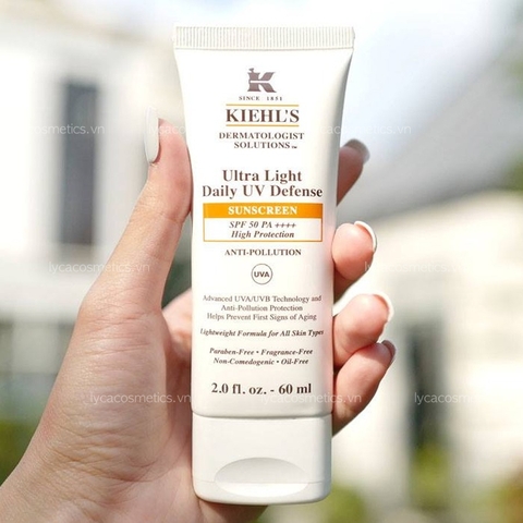 [KIEHL'S] Kem chống nắng hằng ngày Kiehl's Ultra Light Daily UV Defense SPF 50 PA++++ dung tích 60ml