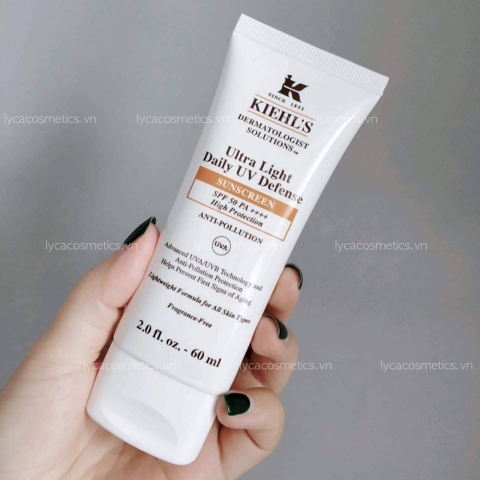 [KIEHL'S] Kem chống nắng hằng ngày Kiehl's Ultra Light Daily UV Defense SPF 50 PA++++ dung tích 60ml