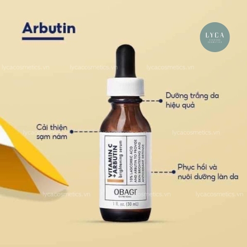 [OBAGI] Serum Obagi Tinh Chất Dưỡng Trắng Da Obagi Clinical Vitamin C + Arbutin Brightening Serum 30ml