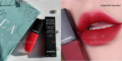 [CHANEL] SON KEM CHANEL ROUGE ALLURE INK FUSION #826 Pourpre #226 Romantique #818 True Red