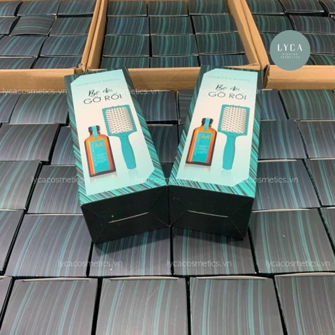 [MOROCCANOIL] Combo Tinh Dầu Dưỡng Tóc Moroccanoil 100ml + Lược Moroccanoil