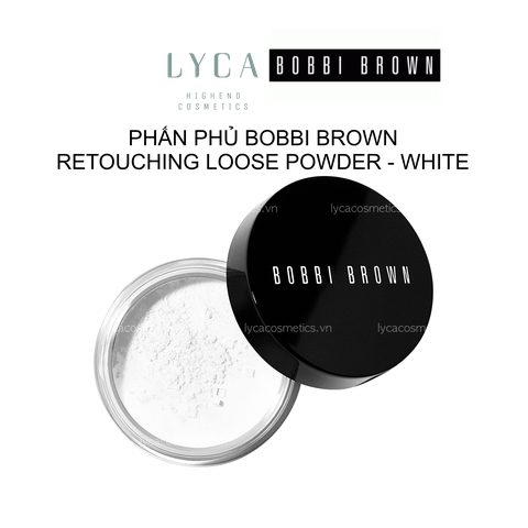 [BOBBI BROWN] Phấn Phủ Bobbi Brown Retouching Loose Powder kiềm dầu, trong suốt - white fullsize 8g