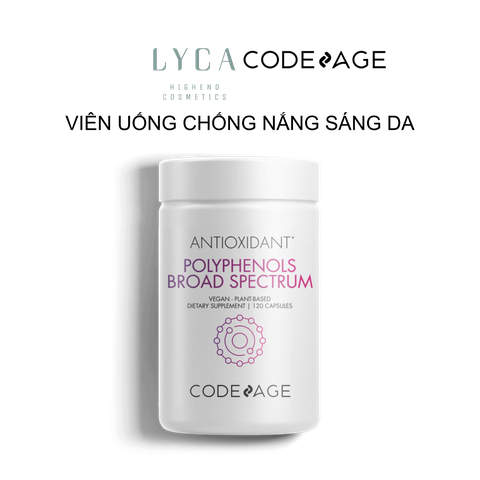 [CODE AGE] A Viên Chống Nắng Sáng Da Code Age Antioxidant Polyphenols Broad Spectrum