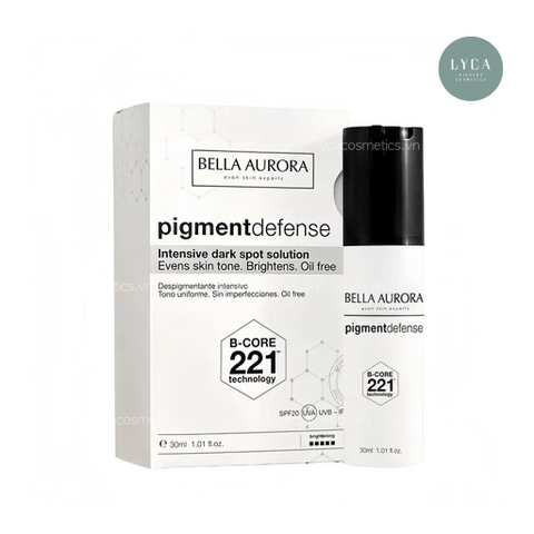 [BELLA AURORA] Serum Dưỡng Trắng Da Bella Aurora Pigment Defense Intensive Dark Spot Solution 30ml
