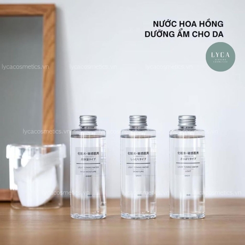 [MUJI] Nước Hoa Hồng Muji Light Toning Water Moisture 200ml