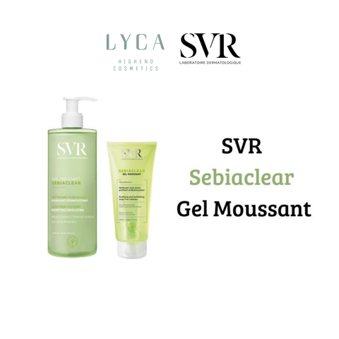 [SVR] Gel Rửa Mặt không chứa xà phòng SVR Sebiaclear Gel Moussant 200ml, 400ml