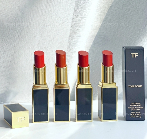 [TOMFORD] Son thỏi Tom Ford Lip Color Satin Matte. #50 #52 #27 #24 #80 #08 #02 #100