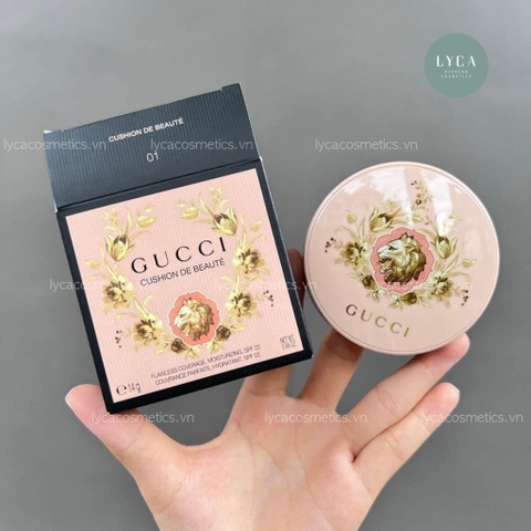 [GUCCI] Phấn Nước Gucci Beauty Cushion De Beaute Foundation Tone 01