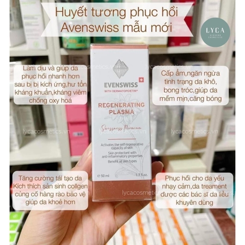 [EVENSWISS] Huyết Tương Phục Hồi Evenswiss Regenerating Plasma