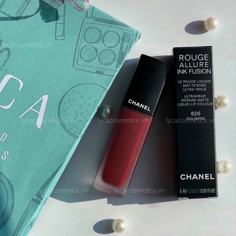 [CHANEL] SON KEM CHANEL ROUGE ALLURE INK FUSION #826 Pourpre #226 Romantique #818 True Red