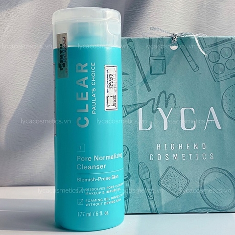 [ PAULA'S CHOICE ] Sữa Rửa Mặt Dành Cho Da Mụn, Thu Nhỏ Lỗ Chân Lông Paula's Choice Clear Pore Normalizing Cleanser (177ml)