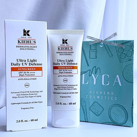 [KIEHL'S] Kem chống nắng hằng ngày Kiehl's Ultra Light Daily UV Defense SPF 50 PA++++ dung tích 60ml