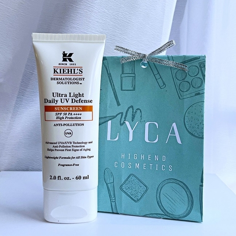 [KIEHL'S] Kem chống nắng hằng ngày Kiehl's Ultra Light Daily UV Defense SPF 50 PA++++ dung tích 60ml