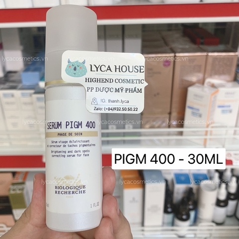 [BIOLOGIQUE RECHERCHE] SERUM BR PIGM 400 CHUYÊN DỤNG CHO DA NÁM