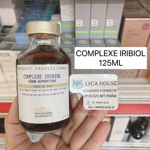 [BIOLOGIQUE RECHERCHE] Serum Complexe Iribiol Biologique Recherche điều tiết bã nhờn giảm mụn 125ml ( size spa )