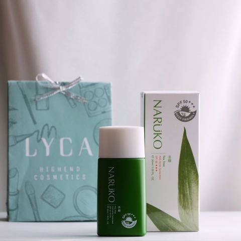 [NARUKO] Kem Chống Nắng Naruko Tea Tree Anti-Acne Sunscreen SPF50+ 30ml