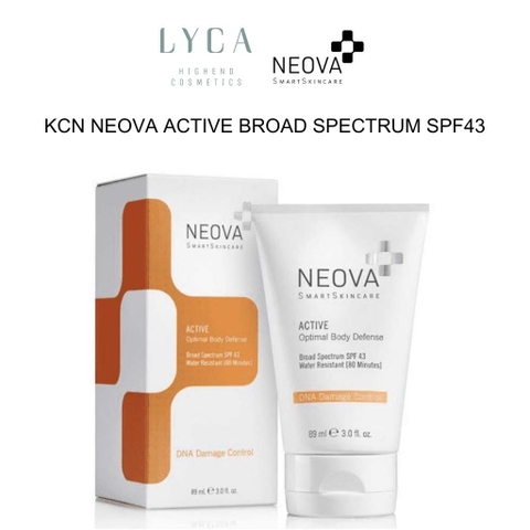 [NEOVA] Kem Chống Nắng Neova Active Broad Spectrum SPF43 89ml