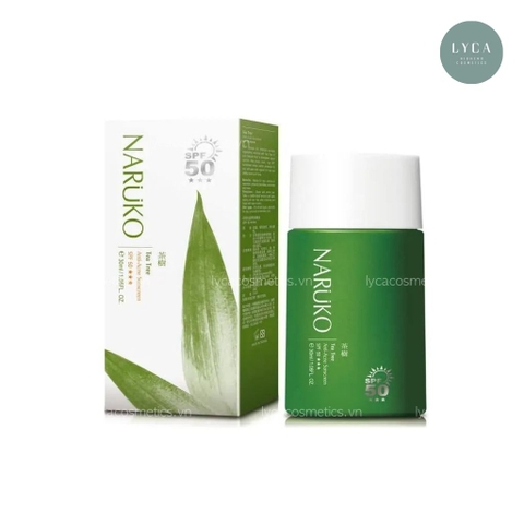 [NARUKO] Kem Chống Nắng Naruko Tea Tree Anti-Acne Sunscreen SPF50+ 30ml