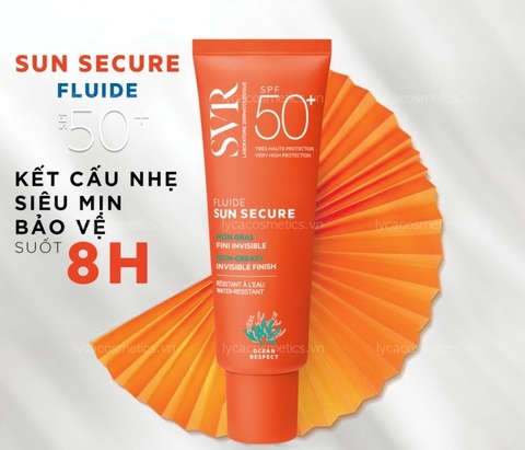 [SVR] Kem Chống Nắng SVR Sun Secure Fluide SPF 50+ 50ml dạng lỏng phù hợp mọi loại da