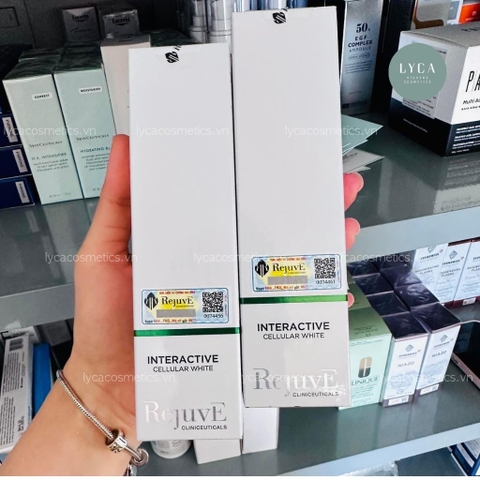 [REJUVE] Kem Dưỡng Trắng và Tái Tạo Da Rejuve Interactive Cellular White 50ml