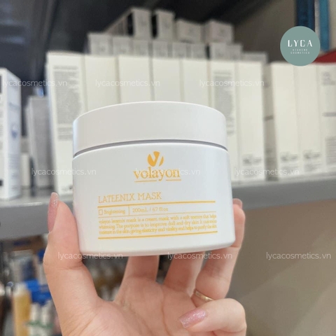 [VOLAYON] Mask Ủ Trắng LATEENIX MASK Volayon 200ml