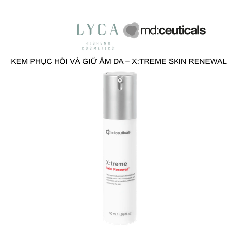 [MD:CEUTICAL] Kem Dưỡng X:treme Skin Renewal tế bào gốc phục hồi và giữ ẩm cho da sau peel, laser hay lăn kim