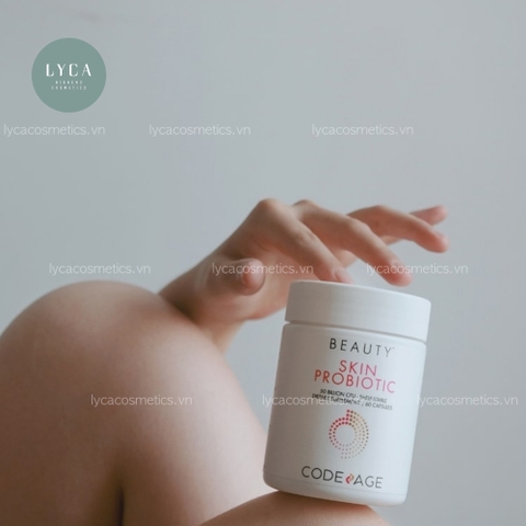 [CODE AGE] - Viên Lợi Khuẩn Cho Da Code Age Beauty Skin Probiotic hũ 60 viên