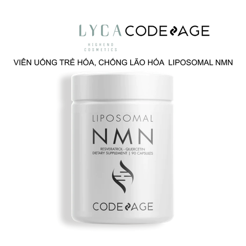 [CODE AGE] Viên uống chống lão hóa tổng thể Codeage Liposomal NMN hũ 90 viên